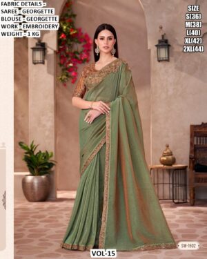 Add An Extra Flair To Your Wedding Looks With Our Range Of Irresistible Designer Sarees!