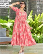 Vacation Wear Short One Piece Fit And Flair Rayon Printed Midi Dresses For Women