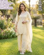 A Graceful Ready To Wear Salwar Kameez Suits Crafted From Simar Silk With Superb Work