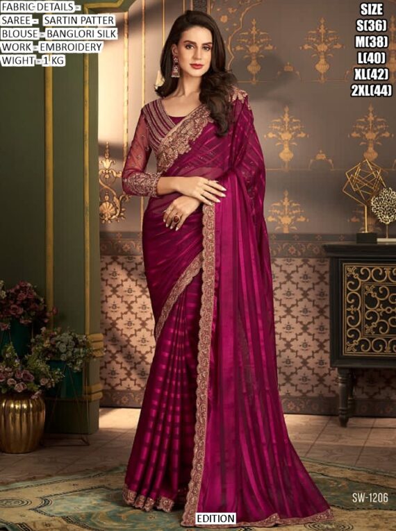 New Trendy Party Wear Designer Sarees Make Your Look Perfact With This Sarees