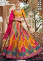 Banarasi Silk Lehenga Choli Collection Featuring Intricate Zari Weaving, Traditional Motifs And Heavy Work