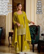 Handwork And Embroidered Designer Plazo Style Salwar Suits Is Designed For Wedding Celebrations