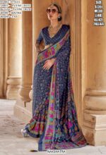Nakshatra Presents A Stunning Party And Festival Wear Designer Un-Stitched Sarees