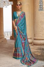 Nakshatra Presents A Stunning Party And Festival Wear Designer Un-Stitched Sarees