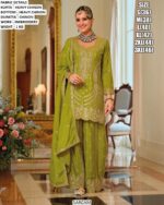 Beautiful Pakistani Salwar Suits Made With Heavy Chinon, Perfect For Special Occasions. Shop Now!