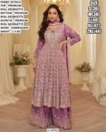 Classic Look For This Wedding Season With This Embroidery Anarkali Salwar Kameez Suits