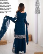 Make An Ultimate Classic Beauty With This Designer Faux Georgette Salwar Suits