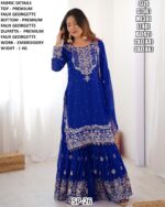 Make An Ultimate Classic Beauty With This Designer Faux Georgette Salwar Suits