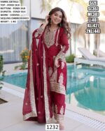 Fendi Silk Suit Set Shines With Rich Coding Sequin Embroidery, A Graceful Pan-Shape Neckline