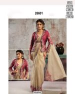 Shop The Best Quality Cocktail And Evening Wear Drape Sarees For Women - One Minute Sarees