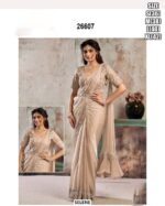 Shop The Best Quality Cocktail And Evening Wear Drape Sarees For Women - One Minute Sarees