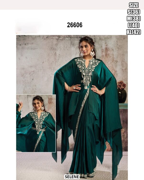 Shop The Best Quality Cocktail And Evening Wear Drape Sarees For Women - One Minute Sarees