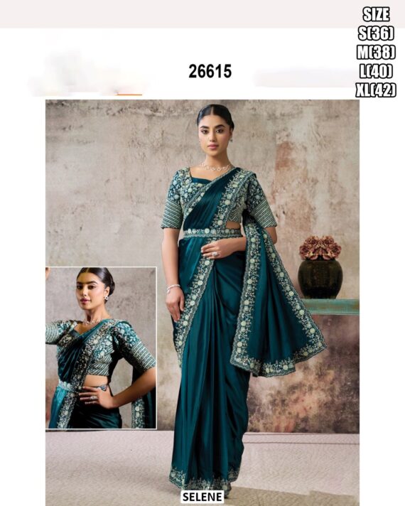 Shop The Best Quality Cocktail And Evening Wear Drape Sarees For Women - One Minute Sarees