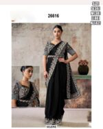 Shop The Best Quality Cocktail And Evening Wear Drape Sarees For Women - One Minute Sarees