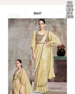 Shop The Best Quality Cocktail And Evening Wear Drape Sarees For Women - One Minute Sarees