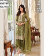 Stunning Embroidered Salwar Suits Gracefully Crafted In Simar For An Elegant Party Look