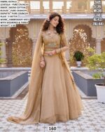 Shine In Your Any Functions With This Luxurious Designer Pure Crunchy Lehenga Choli Sets