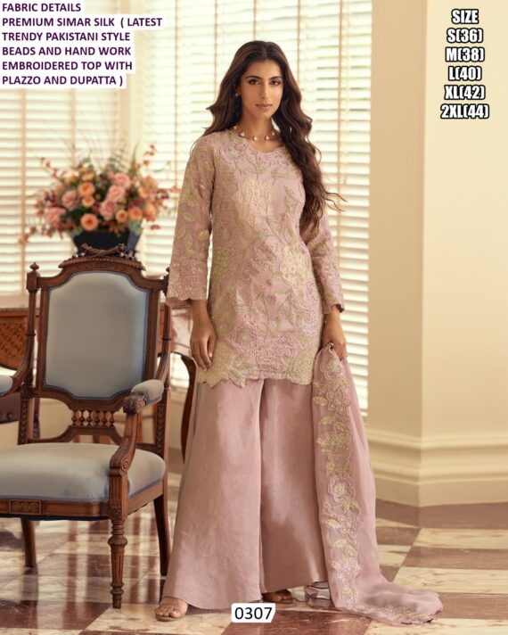 Three Unique And Stylish Simar Silk Pakistani Salwar Suits That Are Perfect For Any Occasions