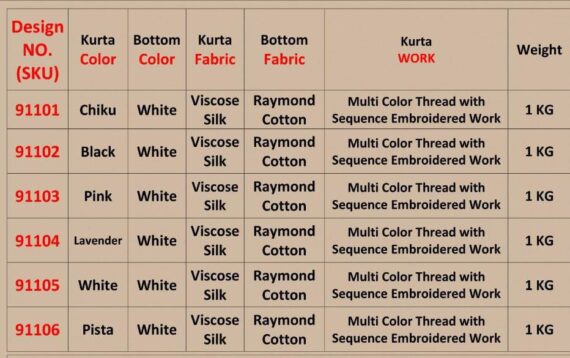 Shop Kid's Boys Multi Colour Thread Embroidery Work Kurta And Pajama In Viscose Silk Fabric