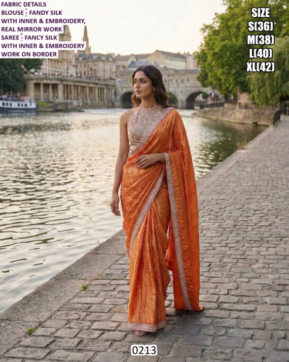 Trending Style New Fancy Ready To Wear Soft Net Party Sarees For Women
