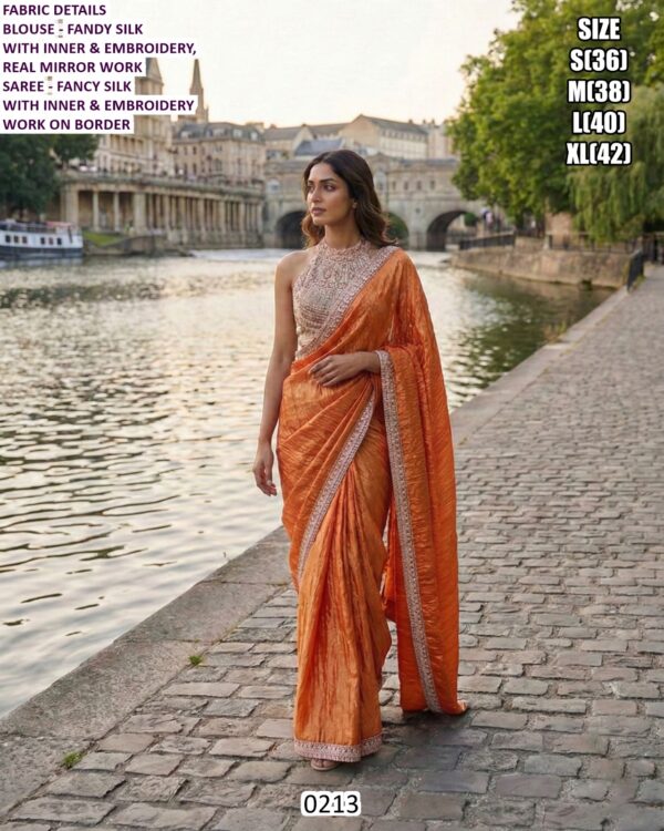 Trending Style New Fancy Ready To Wear Soft Net Party Sarees For Women