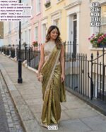 Trending Style New Fancy Ready To Wear Soft Net Party Sarees For Women
