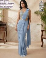 Trending Style New Fancy Ready To Wear Soft Net Party Sarees For Women