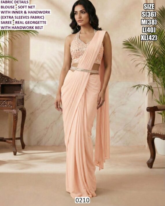 Trending Style New Fancy Ready To Wear Soft Net Party Sarees For Women