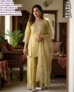 A Graceful Ready To Wear Salwar Kameez Suits Crafted From Simar Silk With Superb Work