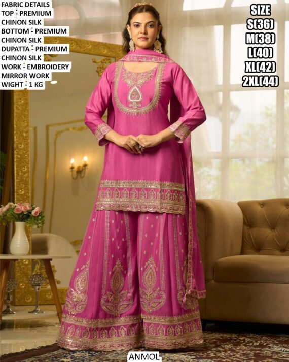 Keep You Comfort And Effortlessly Chic At Weddings Or Parties With Our Luxurious Chinon Silk Suits