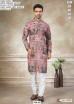 Premium Cotton Men's Kurta Pajama Elegant Fit, All-Day Comfort And Perfect For Every Occasion