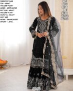 Grace Infused Heavy Viscose Velvet Suits With Sequence Embroidery Work Dupatta For Party Wear