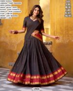 Pure Chanderi Zari Weaving South Indian Style Ghaghra Choli – Crafted For Your Graceful Festive Look
