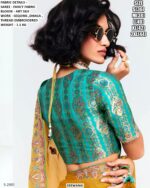 Our Latest Saree Catalogue Is Crafted In Premium Fancy Fabric, Enriched With Sequins, Dhaga And Embroidery