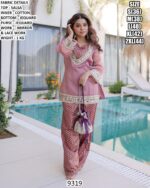 Salsa Fabric Mirror Work Top And Bottom With Batwa Collection - New Catalogue