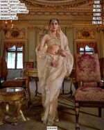 Soft Tissue Traditional Occasion Wear Sarees And Attractive Multi-Thread Embroidery Blouses