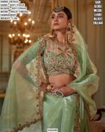 Soft Tissue Traditional Occasion Wear Sarees And Attractive Multi-Thread Embroidery Blouses