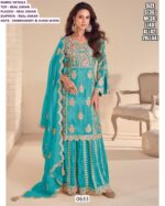 Real Simar Designer Salwar Suit With Heavy Embroidery And Hand Work – Premium Wedding Wear Collection