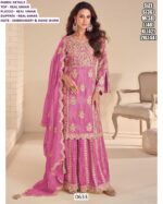 Real Simar Designer Salwar Suit With Heavy Embroidery And Hand Work – Premium Wedding Wear Collection