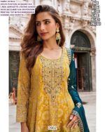 Festive Shaded Viscose Position Jacquard Silk With Refined Embroidery Sharara Suit And Matching Dupatta