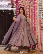 Women's Festival Wear Readymade Muslin Anarkali Suits Collection Crafted Digital Print All Over