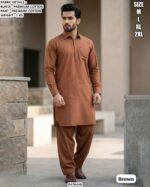 Elegant Premium Cotton Men's Wear Pathani Kurta Pajama Sets For Any Functions