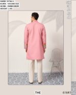 Make Every Celebration Unforgettable In This Embroidered Viscose Silk Men’s Kurtas (Only)