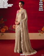 Wedding Wear Fancy Fabric Sarees In Vibrant Colours, Luxurious Work And Bold Designs