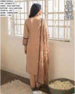 Women's Elegant Georgette Embroidered Suit Set with Net Dupatta