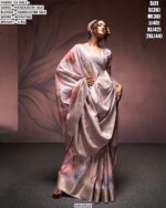 Premium Handloom Silk Saree With Weaving Work