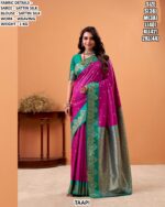 Satin Silk Saree With Rich Weaving Work