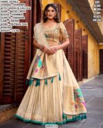 Royal Paithani Zari Weaving Lehenga Set (Copy)