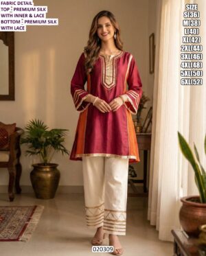 Designer Kurti Pant Set for Women