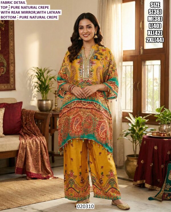 Designer Kurti Pant Set for Women